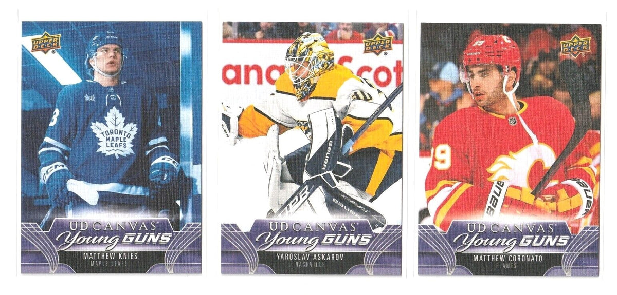 2023-24 Upper Deck  -  CANVAS  Young Guns   -   U-Pick   -   Complete you're set