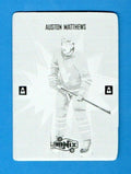 2020-21 Extended Series Ionix HoloGrFX Printing Plate Black 1/1 Auston Matthews 