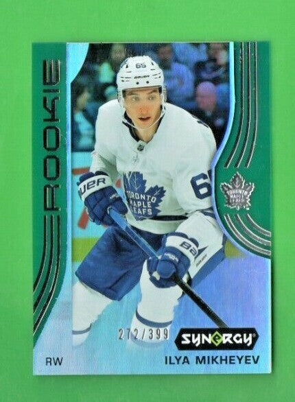 2019-20 Upper Deck Synergy Ilya Mikheyev ROOKIE 272/399 #87 Blue Parallel  Leafs