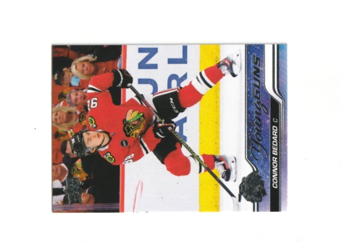 2023-24 Upper Deck Series 2 Connor Bedard #451 Young Guns RC  Chicago Blackhawks