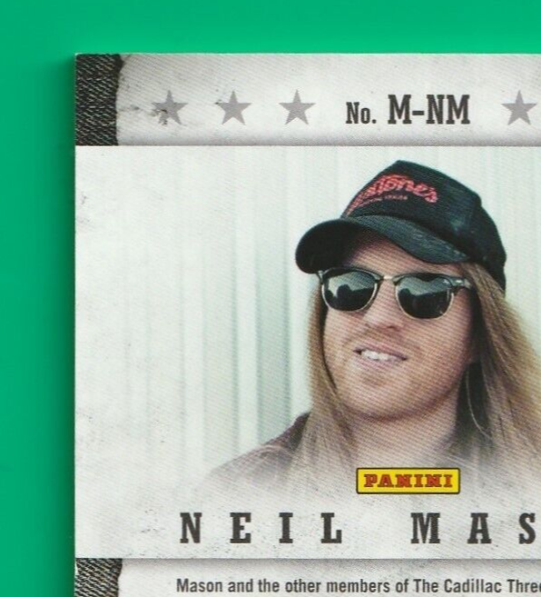 2014 Panini Country Music Musician Materials #MNM Neil Mason 401/499