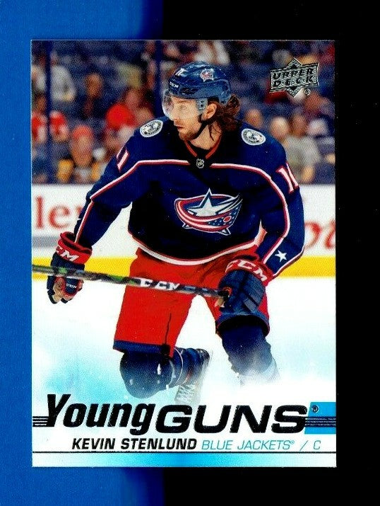 2019-20 Upper Deck Young Guns #211 - KEVIN STENLUND - Columbus Blue Jackets