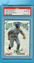 1999 Bowman Late Bloomers Chicago Cubs Baseball  #LB9 Mark Grace PSA  GEM MT 10