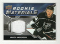 Rookie Materials Jersey Mikey Anderson 2020-21 Upper Deck Series 2 Kings -White