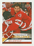 John Tavares 2020-21 UPPER DECK Series 2 PROGRAM OF EXCELLENCE CANVAS card C269