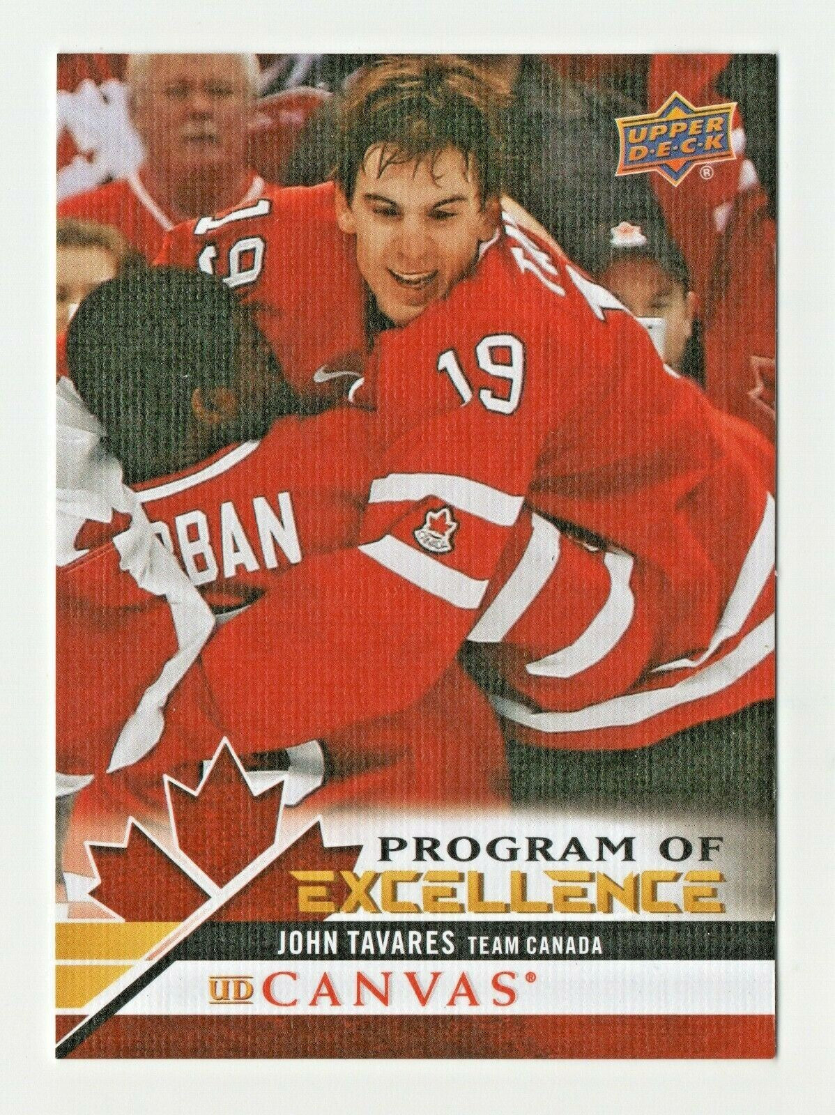 John Tavares 2020-21 UPPER DECK Series 2 PROGRAM OF EXCELLENCE CANVAS card C269