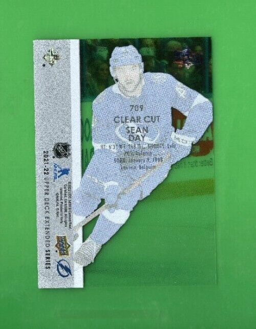2021/22 Upper Deck Extended Clear Cut Young Guns Rookie Sean Day #709  Tampa Bay