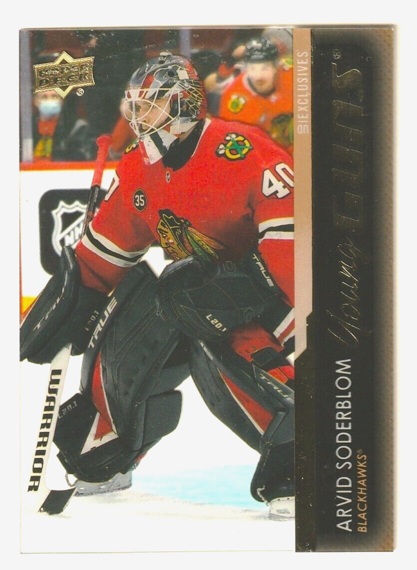 2021-22 Upper Deck Extended Arvid Soderblom Clear Cut Young Guns Exclusives #722