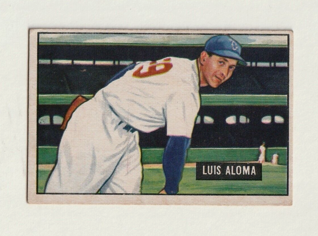 1951 Bowman #231   -   LUIS ALOMA    -     Chicago White Sox   -   Rookie Card