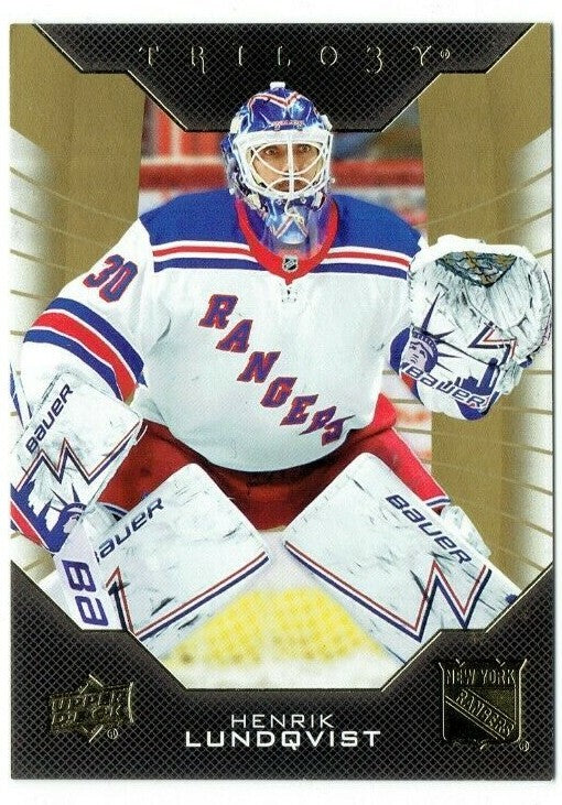 2019-20 Upper Deck Trilogy Hockey Base 3 Card lot