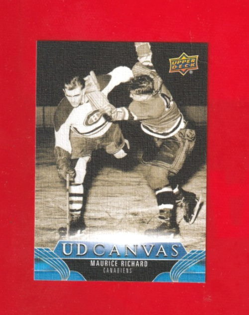 2023-24 Upper Deck UD Canvas Legends  MAURICE RICHARD - Montreal Canadiens #C242