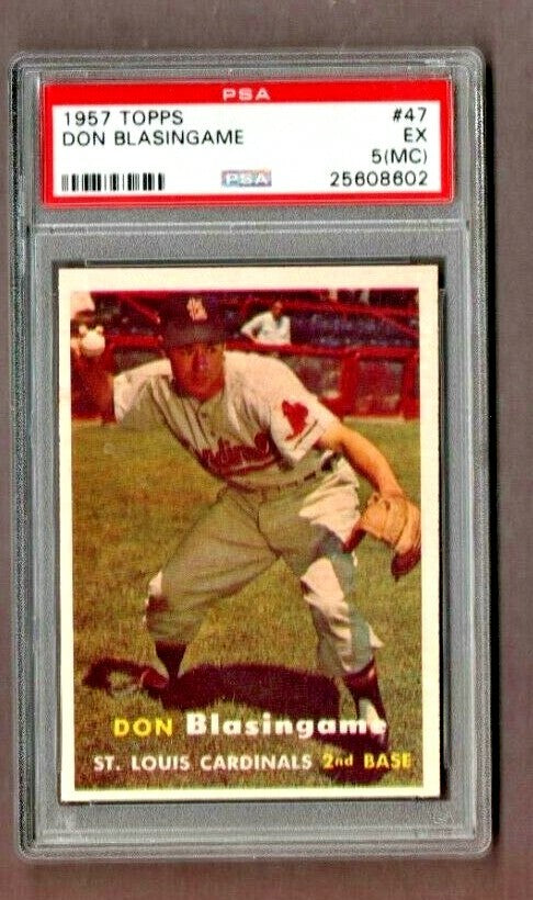 1957 TOPPS BASEBALL -- ALL GRADED - PSA -- You Pick - Complete your set