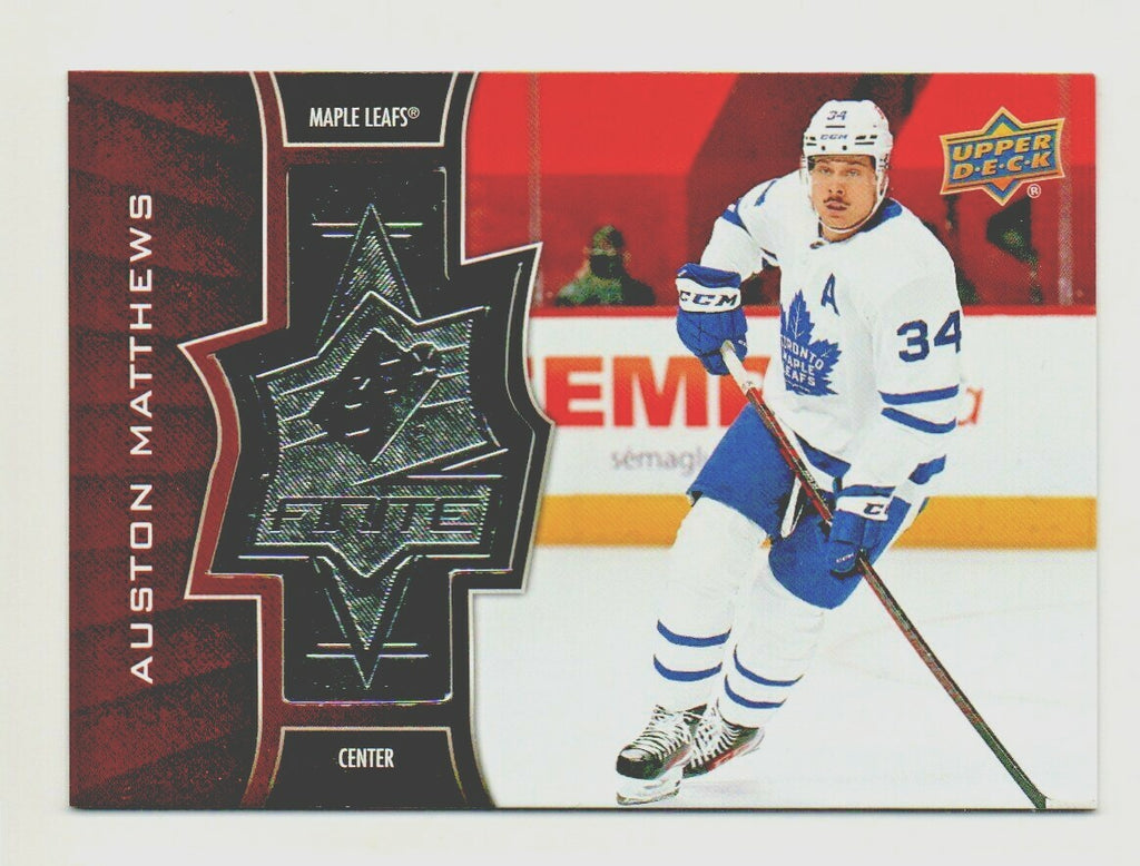 Upper Deck Extended 2020-21 - Auston Matthews SPX Finite card #'d 1693/2999!