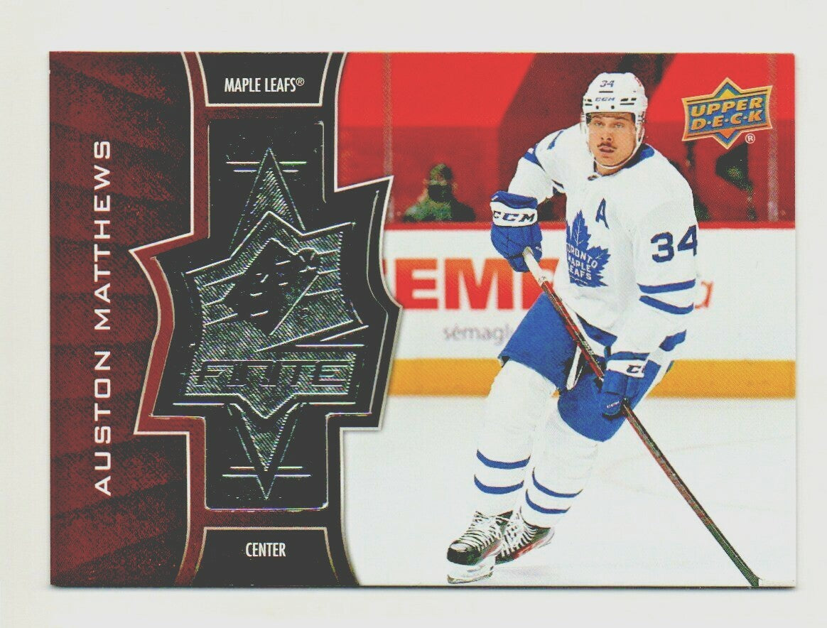 Upper Deck Extended 2020-21 - Auston Matthews SPX Finite card #'d 1693/2999!
