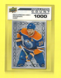 2023-24 Upper Deck Series 1  -  #PC-4   Leon Draisaitl   - Population Count 1000