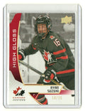  2019 Upper Deck Team Canada Juniors RYAN SUZUKI  High Gloss 18/25