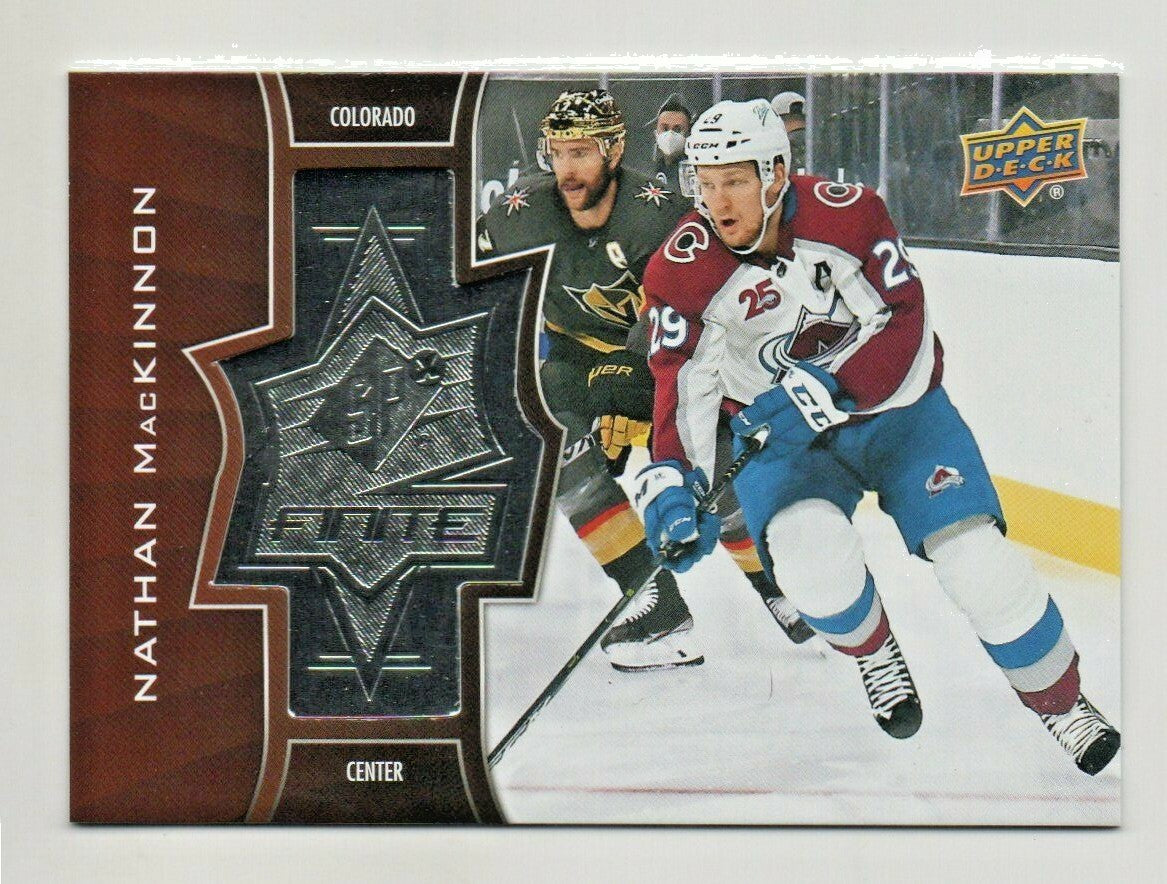 2020-21 Upper Deck Extended SPxFinite 0516/2999 SF-8 Nathan MacKinnon - Colorado