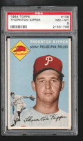 1954 Topps   -   Thornton Kipper #108  -  PSA 8 NM-MT   -  Philadelphia Phillies