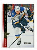 2020-21 UPPER DECK SERIES ONE COLTON PARAYKO UD EXCLUSIVES GOLD #072/100