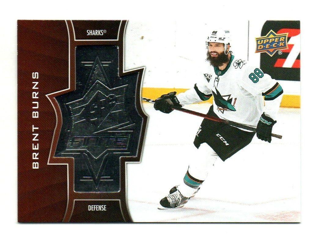 2020-21 UD Extended Series SPx FINITE - Brent Burns  -  SF-24 1208/2999 San Jose