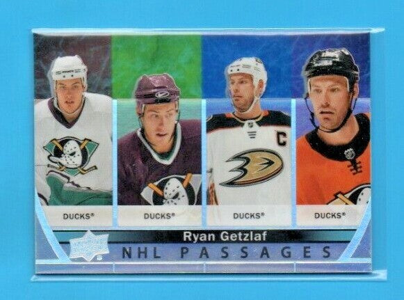 2021-22 Upper Deck Series 2 NHL PASSAGES   #PA-7   Ryan Getzlaf  - Anaheim Ducks