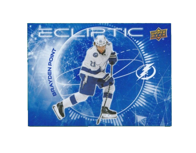 2023-24 Upper Deck Series 2  Ecliptic Ec-1 2  Brayden Point  Tampa Bay Lightning