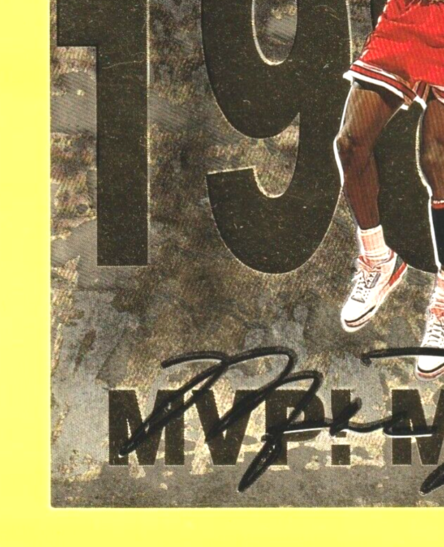1998 Upper  Deck -  MICHAEL JORDAN  - Gatorade Postcard NBA  #4 of 12   -  3.5/5