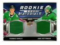 2020-21 UD Series 2 Rookie Dual Materials #RDM-OH Thomas Harley/Jake Oettinger