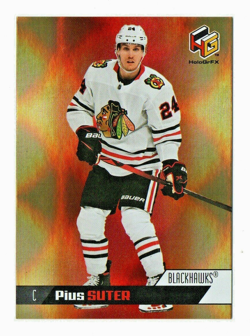 2020-21 Upper Deck Extended HoloGrFx Gold Rookie Parallel Pius Suter #HG-8