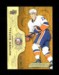 2018-19 UPPER DECK  ENGRAINED MATHEW BARZAL BASE FAUX WOOD 148/299 N.Y.Islanders