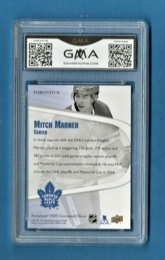 2016/17 UPPER DECK CENTENNIAL CLASSIC  #0 MITCH MARNER ROOKIE GMA 10 GEM UD