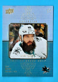 Brent Burns 2021-22 Upper Deck Series 2 Honor Roll  RAINBOW  #HR-88  --  239/250