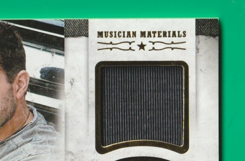 2014 Country Music -  Josh Gracin  -  Musician Materials -  GOLD  Relic #031/199