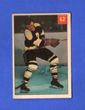 1954-55 Parkhurst #62  -  Gus Bodnar  -  Lucky Premium Card   -   Boston Bruins