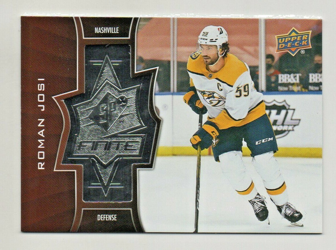 2020-21,UD, Extended Series SPx Finite,SF-17 Roman Josi - Nashville 1059/2999