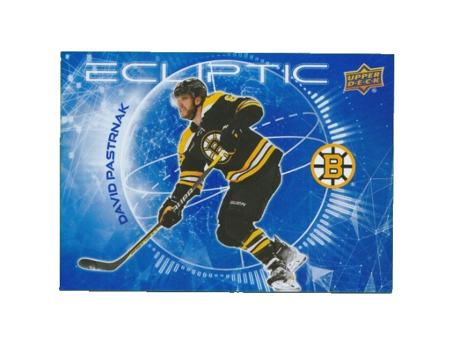 2023-24 UD Upper Deck Series 2  Ecliptic Ec-13 -  David Pastrnak - Boston Bruins