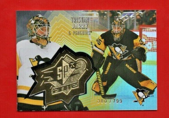 Tristan Jarry  2021-22 UD Extended  SPxFinite Radiance (GOLD)  SF-38 --  380/799