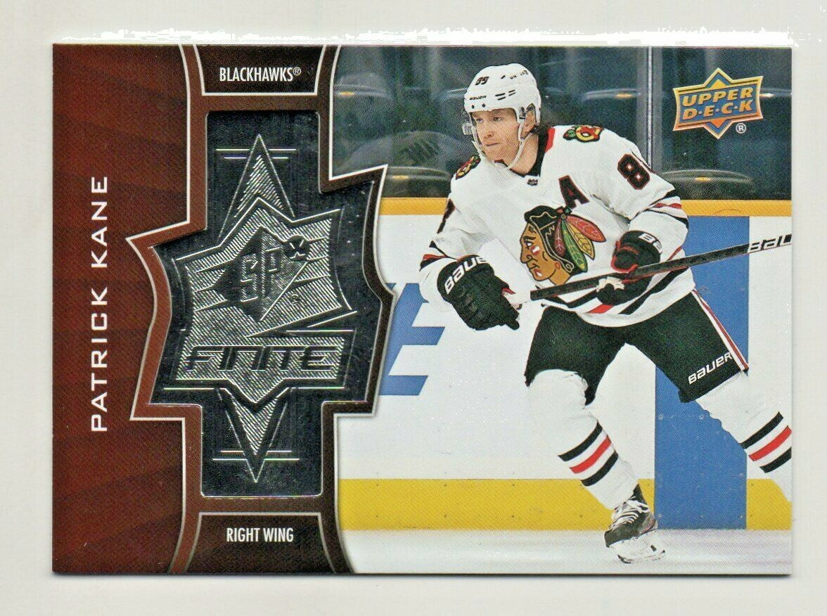 2020-21 Upper Deck SPx Finite #SF-7 Patrick Kane 0456/2999 - Chicago Black Hawks