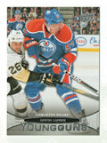 2011-12 UD Upper Deck Anton Lander Young Guns YG Rookie RC #215 Edmonton Oilers 