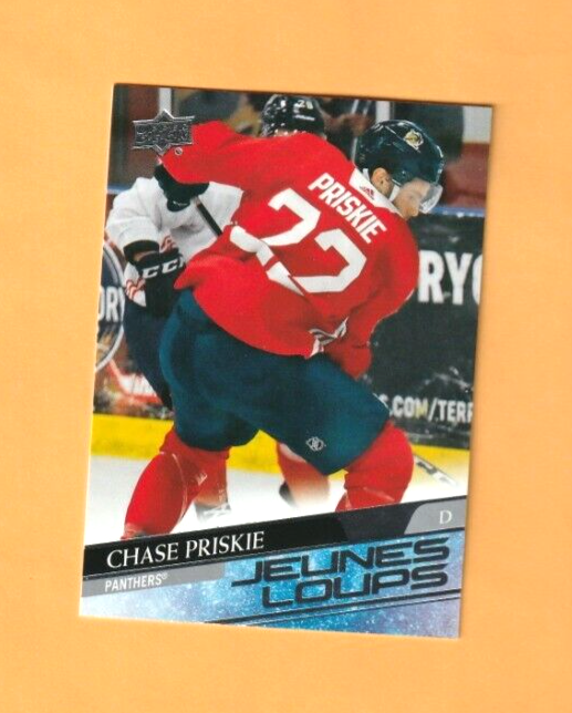 Upper Deck 2020-21 -  Chase Priskie  -  French Young Guns/Jeunes Loups Rookie SP