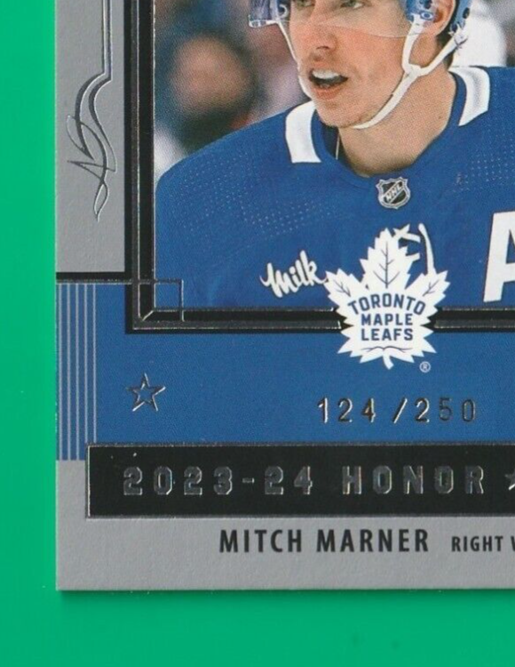 2023-24 Upper Deck Series 1 Honor Roll Silver Rainbow /250 Mitch Marner #HR-16