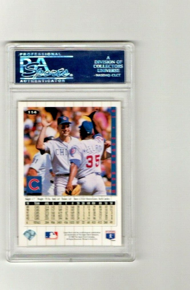  1994 Collector's Choice #114 Mark Grace Chicago Cubs - PSA GEM MT 10  -  POP  3