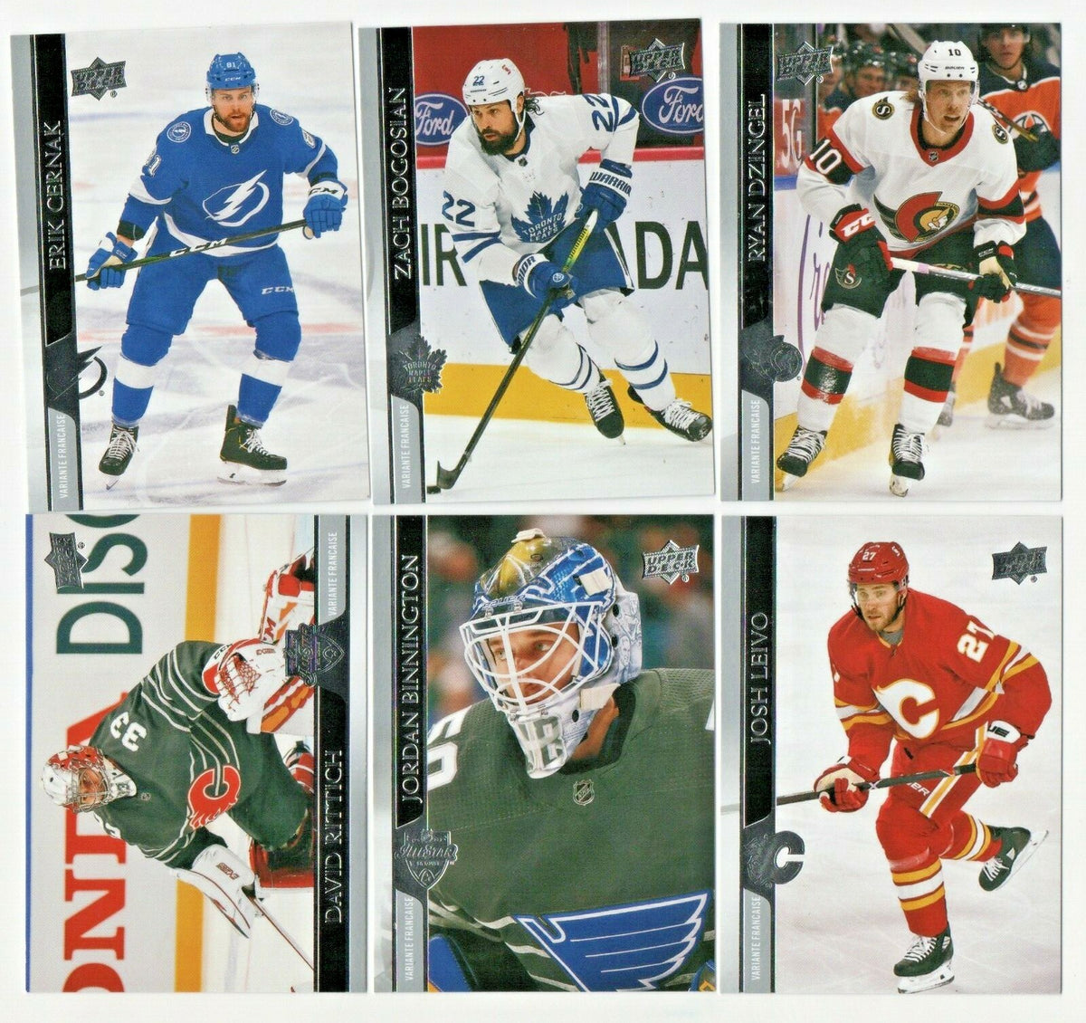 2020-21 Upper Deck Extended French Variation Singles **You Pick From List** 