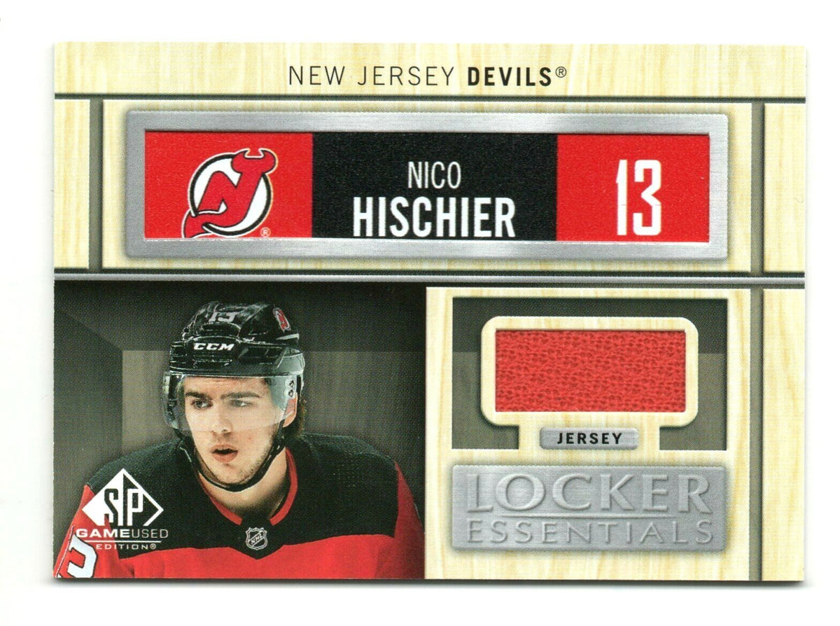 2019-20 Upper Deck SP Game Used Locker Essentials Nico Hischier #LE-NH - DEVILS