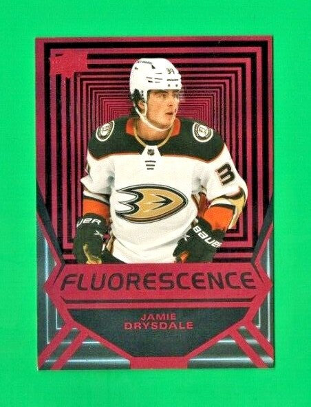 2021-22 UD Series 2 Hockey Jamie Drysdale  Fluorescence RED   FL-46 Dallas Stars