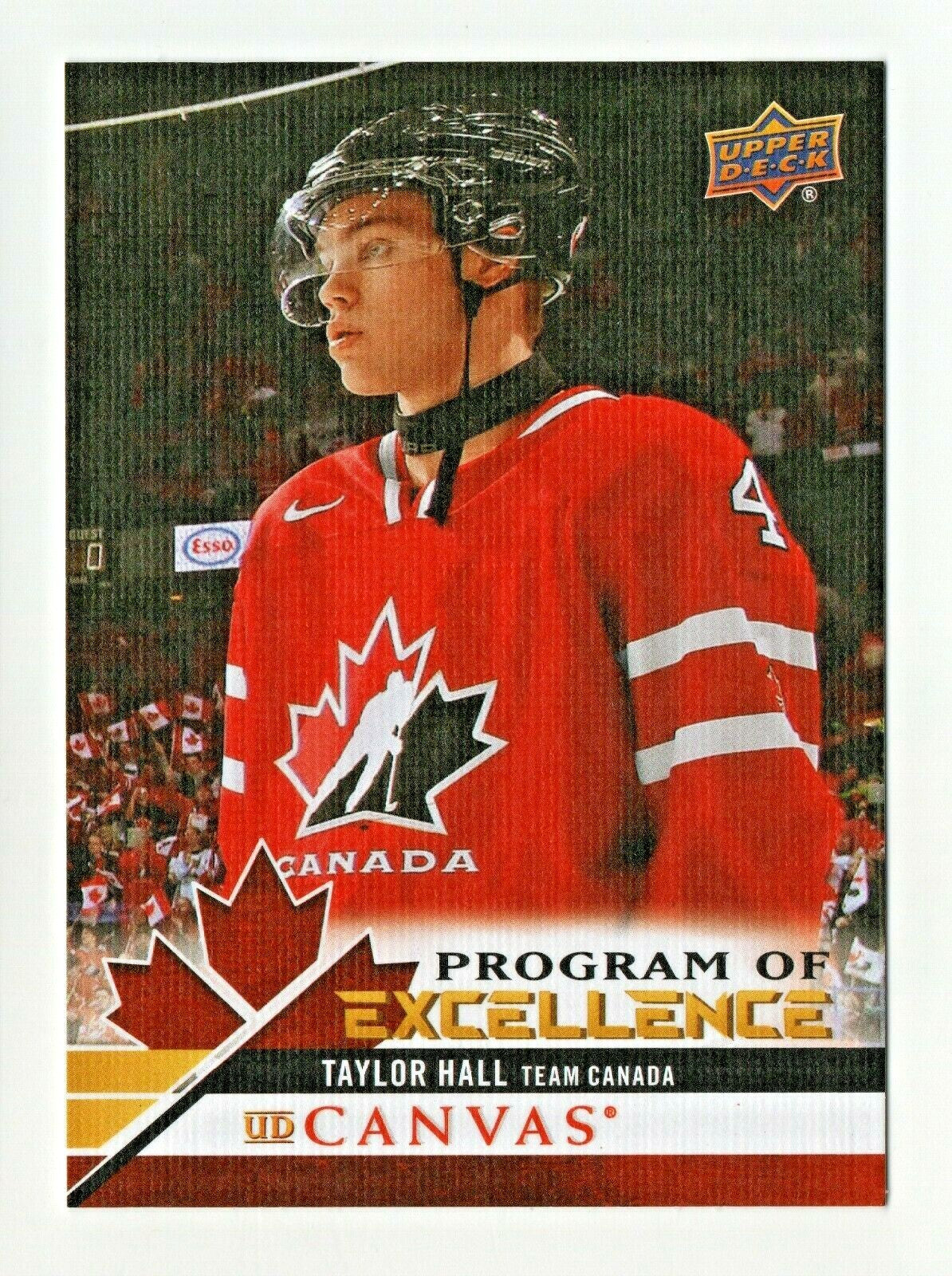 Taylor Hall 2020-21 UD Series 2 CANVAS PROGRAM OF EXCELLENCE TEAM CANADA  C270