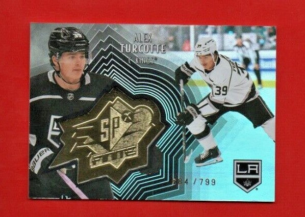 Alex Turcotte 2021-22 UD Extended SPxFinite Radiance (GOLD)   # SF-24 -- 684/799
