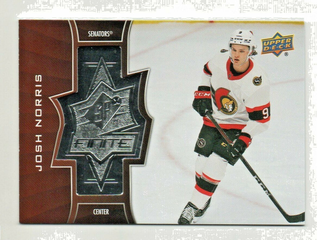2020-21 Upper Deck Extended SPX FINITE 0907/2999 Josh Norris #SF-46 - Ottawa 