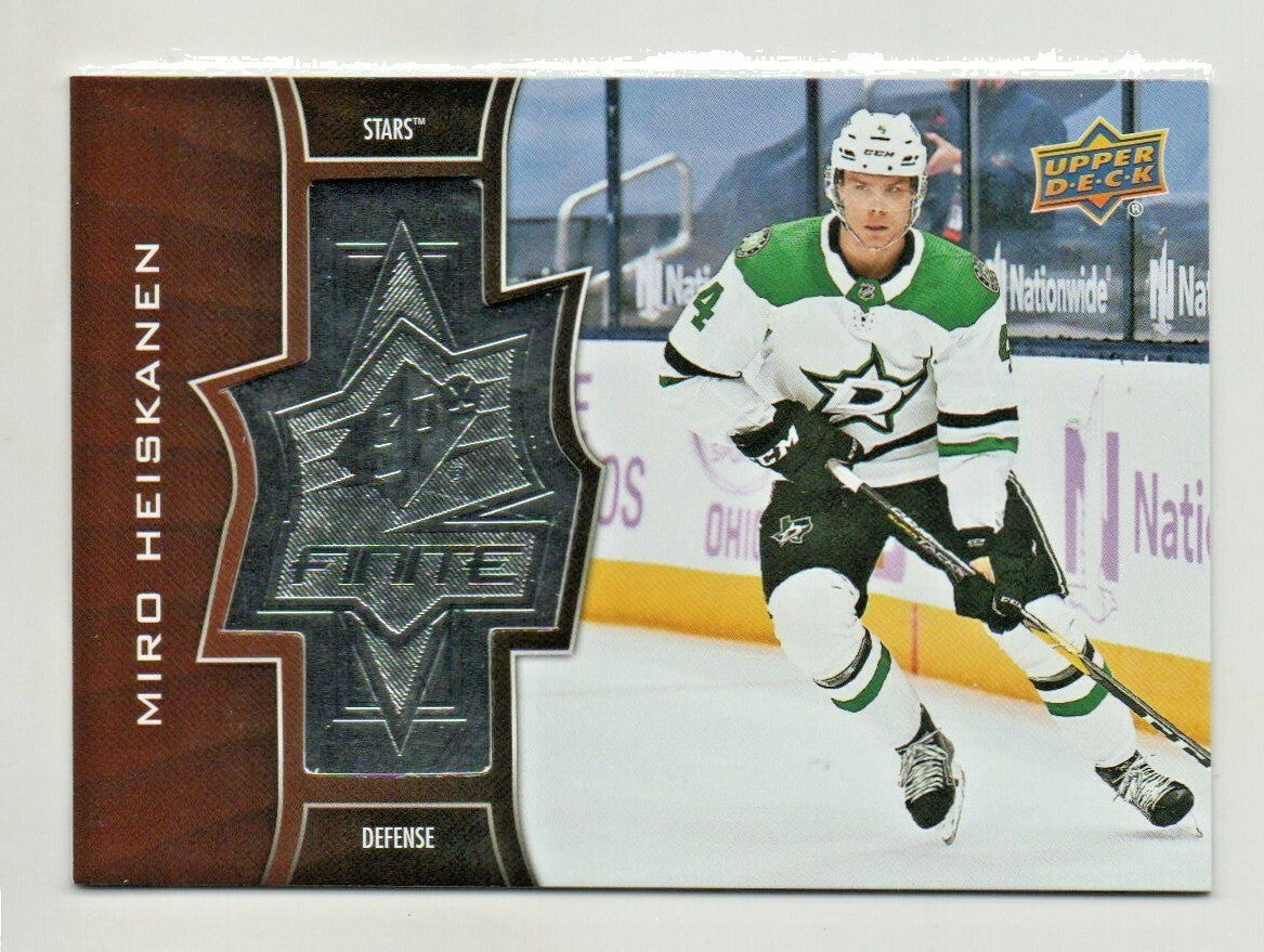  2020-21 Upper Deck SPx Finite #SF-10 - Miro Heiskanen -  1168/2999 Dallas Stars