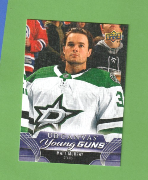 2023-24 Upper Deck Series 2 UD Canvas Young Guns Matt Murray #C211  Dallas Stars